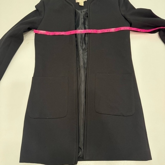 H&M black coat size 4 - Picture 6 of 8